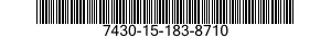 7430-15-183-8710 MACCHINA DA SCRIVER 7430151838710 151838710
