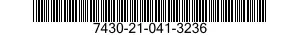 7430-21-041-3236  7430210413236 210413236