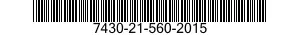 7430-21-560-2015  7430215602015 215602015