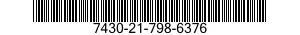 7430-21-798-6376 SHIELD RIBBON BRAND 7430217986376 217986376