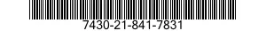 7430-21-841-7831  7430218417831 218417831