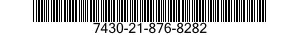7430-21-876-8282  7430218768282 218768282