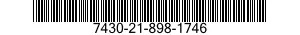 7430-21-898-1746 TYPEWRITER 7430218981746 218981746