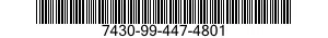 7430-99-447-4801  7430994474801 994474801