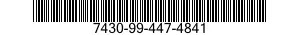 7430-99-447-4841  7430994474841 994474841