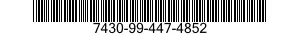 7430-99-447-4852  7430994474852 994474852
