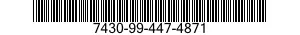 7430-99-447-4871  7430994474871 994474871