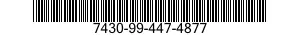 7430-99-447-4877  7430994474877 994474877