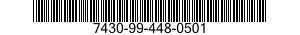 7430-99-448-0501  7430994480501 994480501