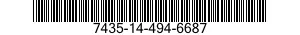 7435-14-494-6687 SUPPORT 7435144946687 144946687