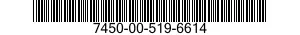 7450-00-519-6614  7450005196614 005196614
