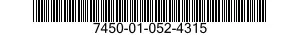 7450-01-052-4315 RECORDER,SOUND 7450010524315 010524315