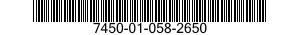 7450-01-058-2650 RECORDER,SOUND 7450010582650 010582650