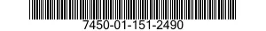 7450-01-151-2490  7450011512490 011512490