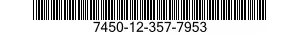 7450-12-357-7953 RECORDER-REPRODUCER,SOUND 7450123577953 123577953