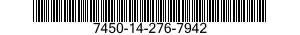 7450-14-276-7942  7450142767942 142767942
