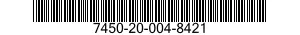 7450-20-004-8421 RECORDER-REPRODUCER,SOUND 7450200048421 200048421