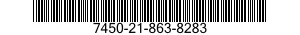 7450-21-863-8283 REEL,MAGNETIC RECORDING TAPE 7450218638283 218638283