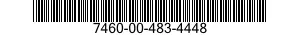 7460-00-483-4448  7460004834448 004834448