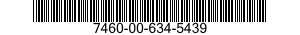 7460-00-634-5439  7460006345439 006345439