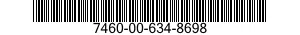 7460-00-634-8698  7460006348698 006348698