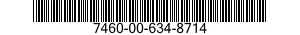 7460-00-634-8714  7460006348714 006348714