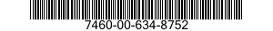 7460-00-634-8752  7460006348752 006348752