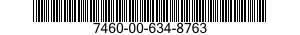 7460-00-634-8763  7460006348763 006348763