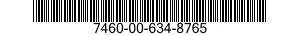 7460-00-634-8765  7460006348765 006348765