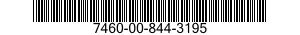 7460-00-844-3195  7460008443195 008443195