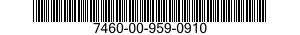 7460-00-959-0910  7460009590910 009590910