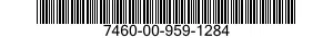 7460-00-959-1284  7460009591284 009591284
