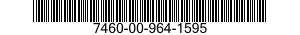 7460-00-964-1595  7460009641595 009641595