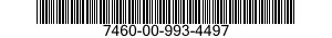 7460-00-993-4497  7460009934497 009934497