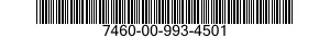 7460-00-993-4501  7460009934501 009934501