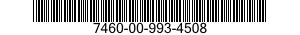 7460-00-993-4508  7460009934508 009934508