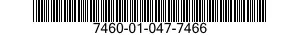 7460-01-047-7466  7460010477466 010477466
