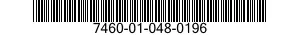 7460-01-048-0196  7460010480196 010480196