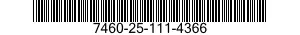 7460-25-111-4366  7460251114366 251114366