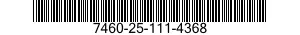 7460-25-111-4368  7460251114368 251114368