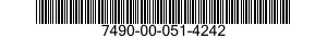 7490-00-051-4242 SHUTOFF FINGER 7490000514242 000514242