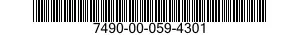 7490-00-059-4301  7490000594301 000594301