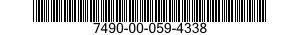7490-00-059-4338 CORE,UPPER DATER 7490000594338 000594338