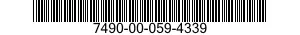 7490-00-059-4339  7490000594339 000594339