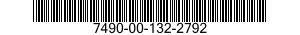 7490-00-132-2792 TUBE 7490001322792 001322792