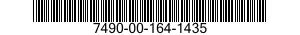 7490-00-164-1435  7490001641435 001641435