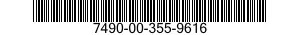7490-00-355-9616  7490003559616 003559616
