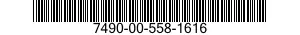 7490-00-558-1616  7490005581616 005581616