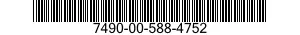 7490-00-588-4752  7490005884752 005884752