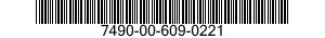 7490-00-609-0221  7490006090221 006090221